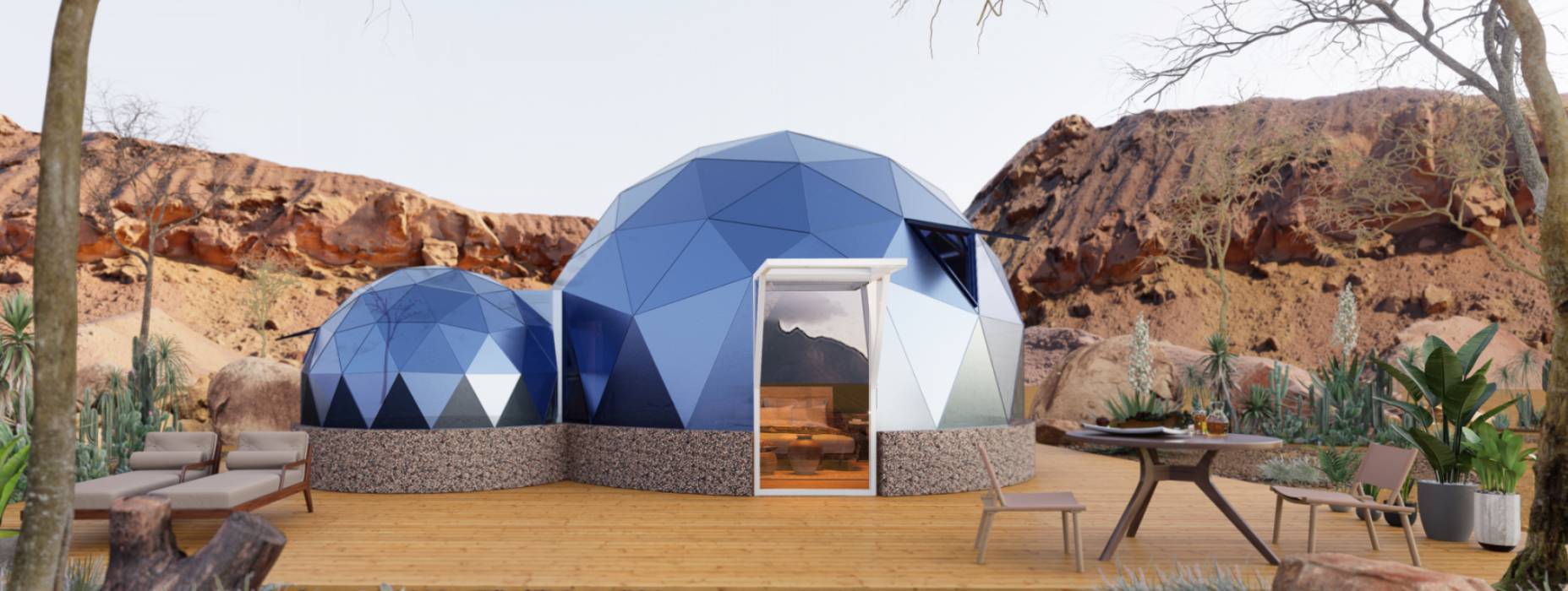 盐源县球形智能光伏玻璃星空房